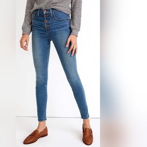 NWOT Madewell 10" High Rise Skinny Jean